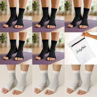 Black + White Sleeve L/XL - 9 Pack
