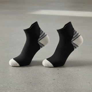 Grey Ankle Compression S/M - 10 Pack