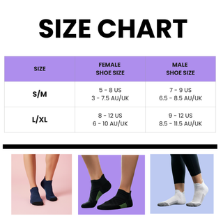 Beige Ankle Compression Socks