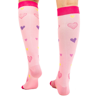 Pink Purple Hearts